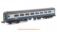 374-735A Graham Farish BR Mk2F TSO Tourist Second Open Coach number M6116 in BR Blue & Grey livery
